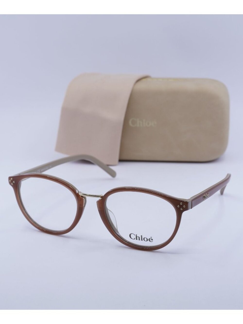 Chloe CE2666 208 Cat Eye Eyeglasses - Caramel 52mm
